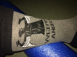 A little foam rolling...