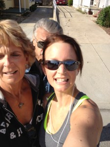 Last year- post race.  This picture makes me laugh