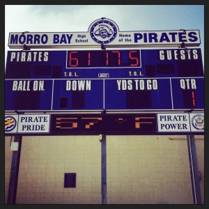 There was an official clock too.