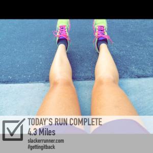 And then I sat down.